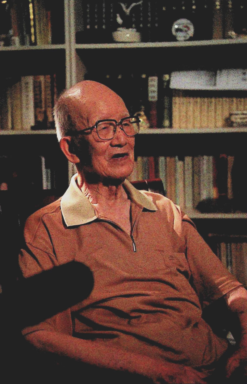 羅沛霖（1913-2011），電子學(xué)與信息學(xué)家。中國科學(xué)院及中國工程院資深院士。圖為羅沛霖院士接受采訪（2010年）.jpg